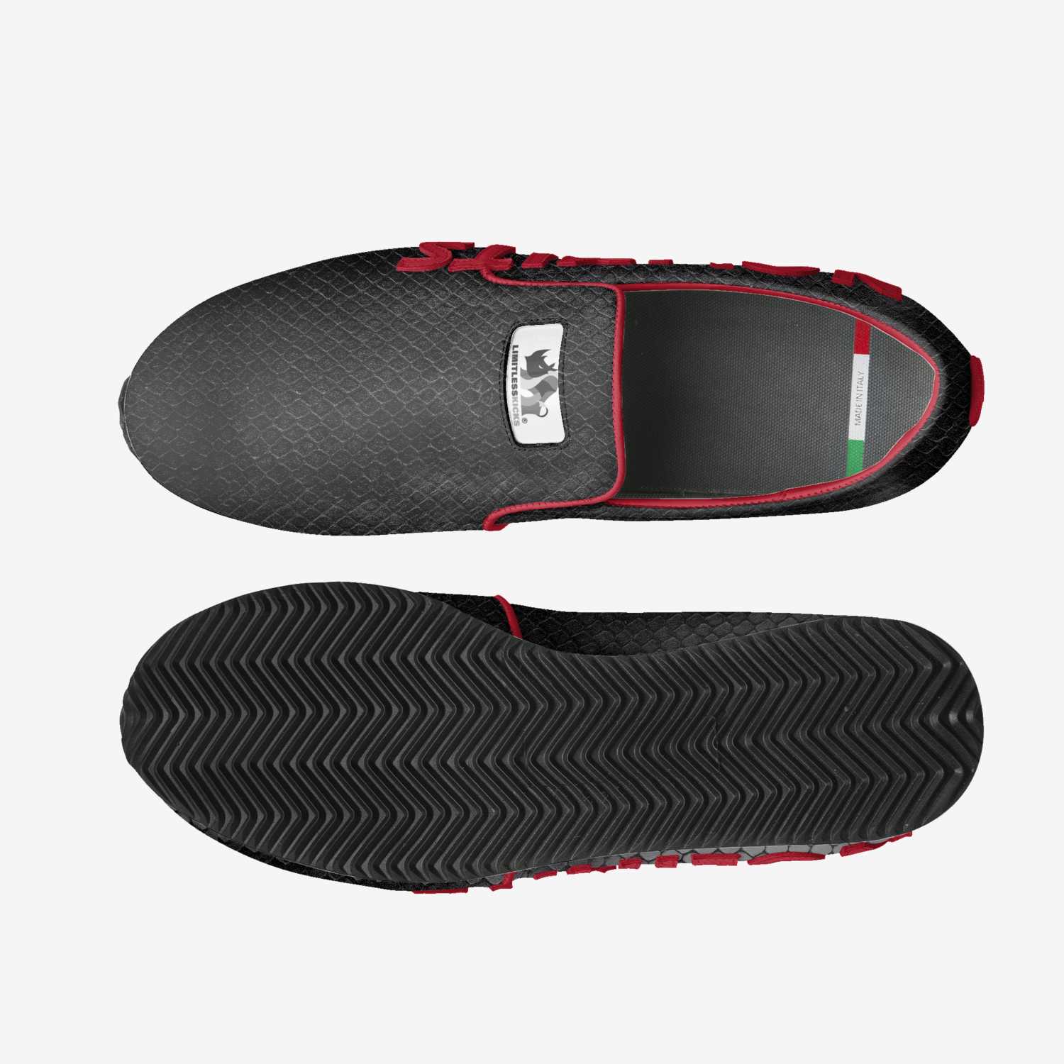 THE SOUL custom made classic skaters THE SOUL artisan made in Italy shoes by Limitless Kicks
