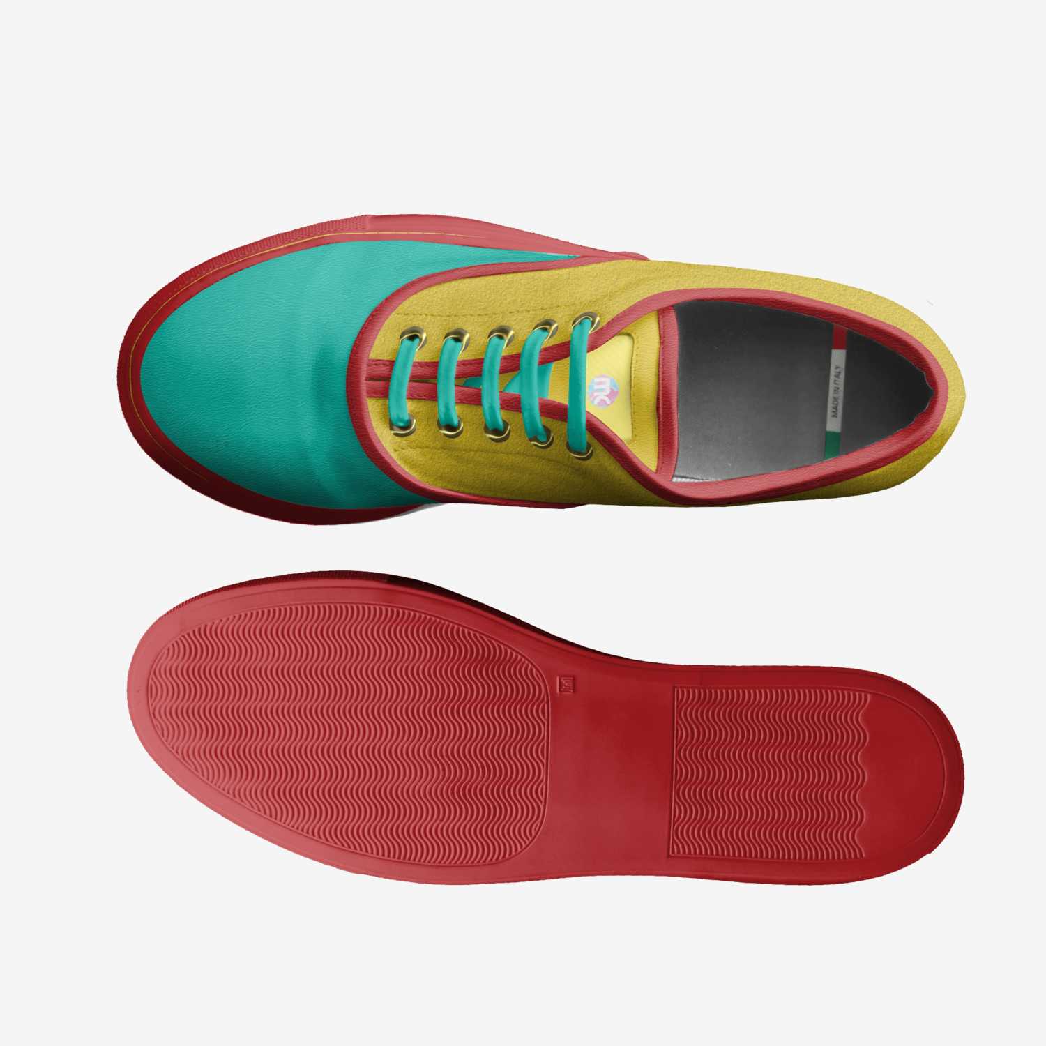 This is America custom made classic skaters This is America artisan made in Italy shoes by Macky Suson