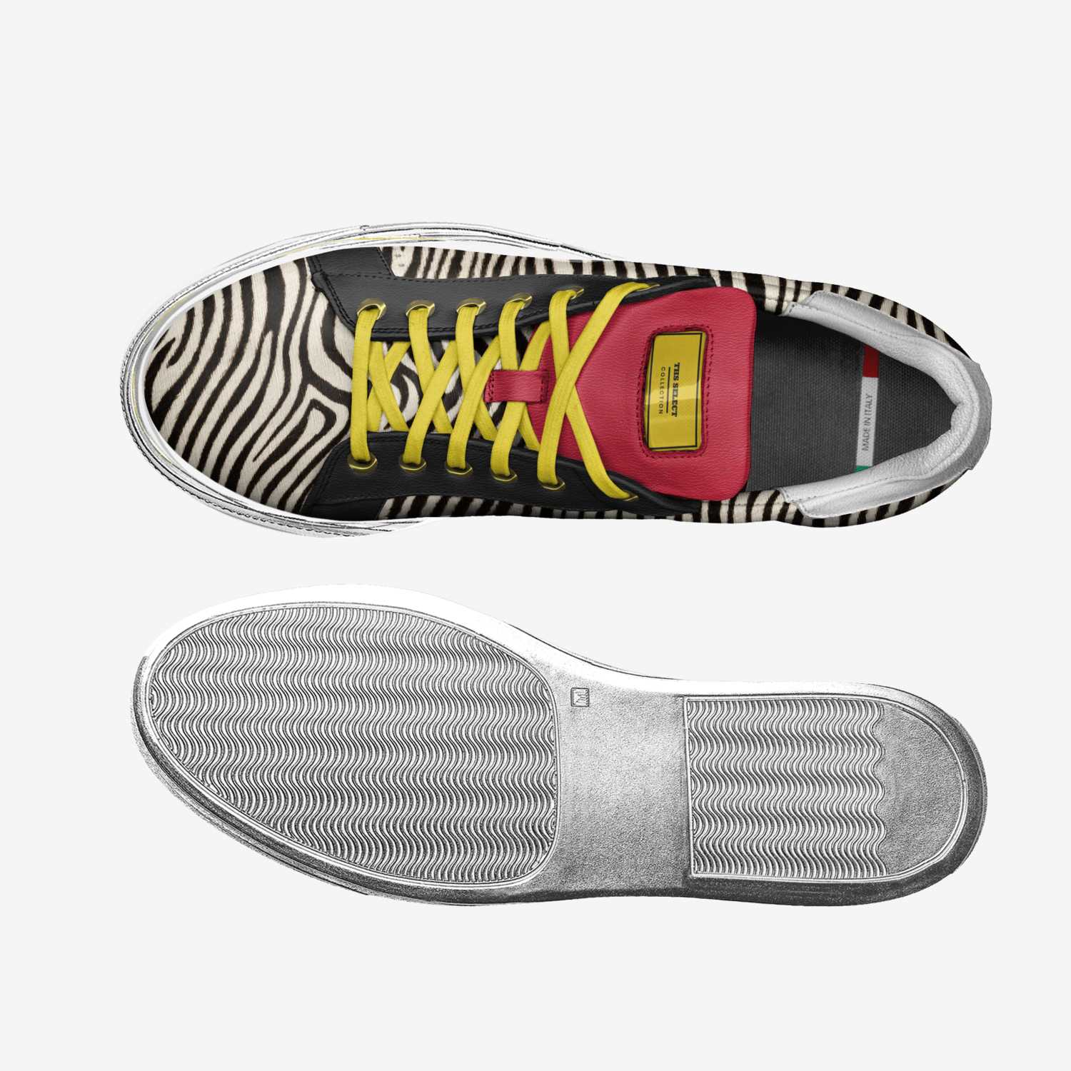 Midas Stripes custom made classic skaters Midas Stripes artisan made in Italy shoes by Cali Girl