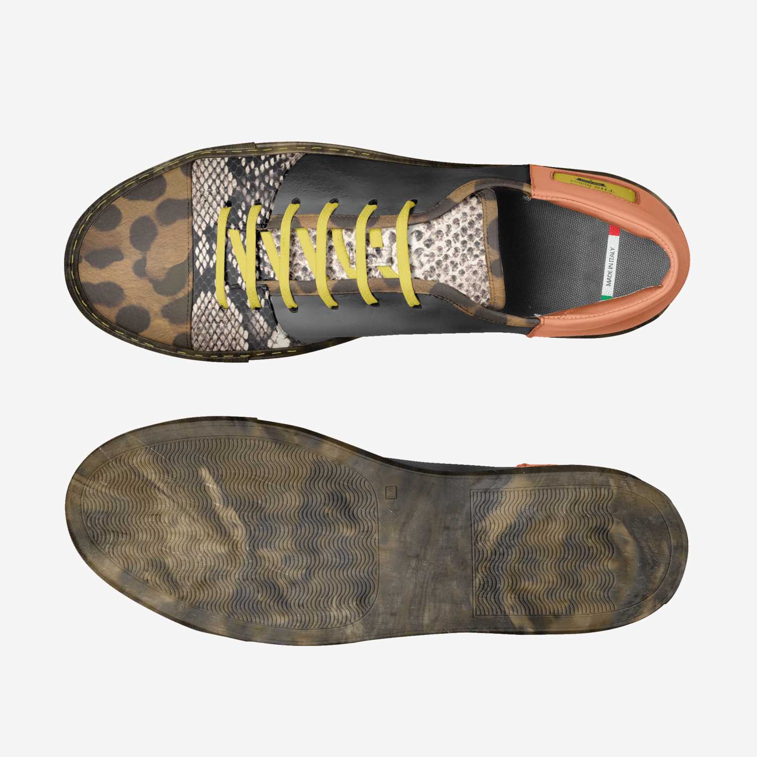 Trent custom made classic skaters Trent artisan made in Italy shoes by Cali Girl