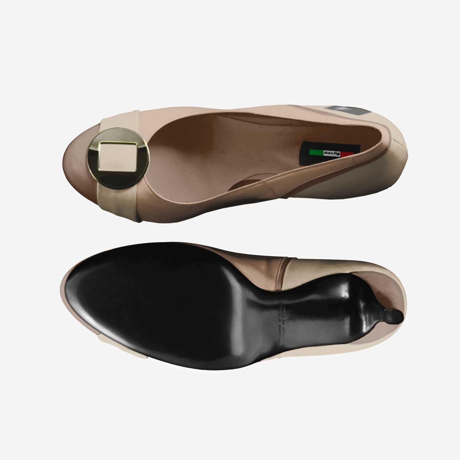 Browni Heels artisan made in Italy shoes by Mud-di: Miss Unique Designer Is