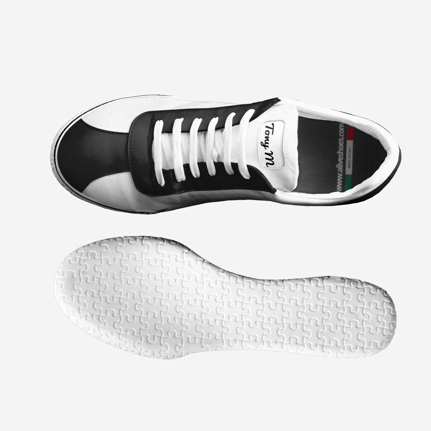 TonyM custom made classic skaters TonyM artisan made in Italy shoes by Anthony Morris