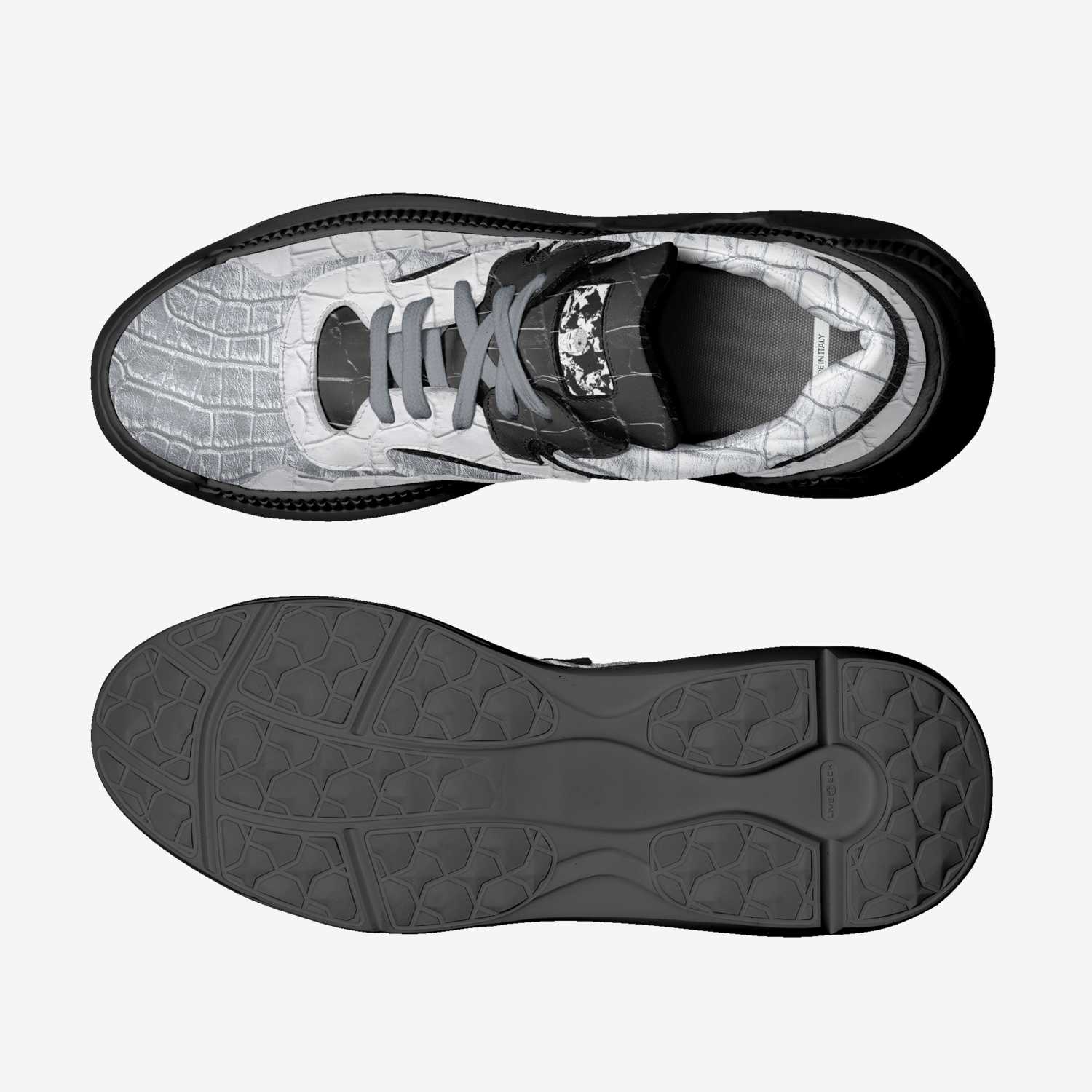 Traders Reality custom made classic skaters Traders Reality artisan made in Italy shoes by Constantino Pistou