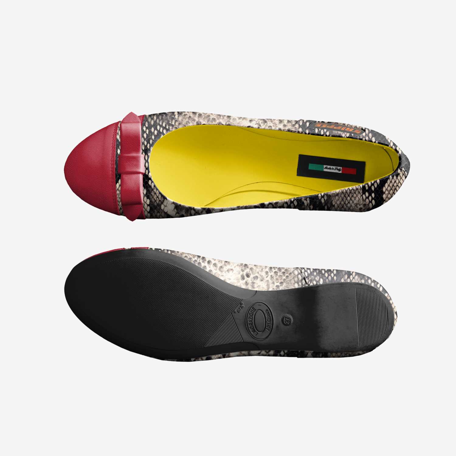 TRIPPLE_LADY SLIDE custom made classic skaters TRIPPLE_LADY SLIDE artisan made in Italy shoes by Rachel Ekinde