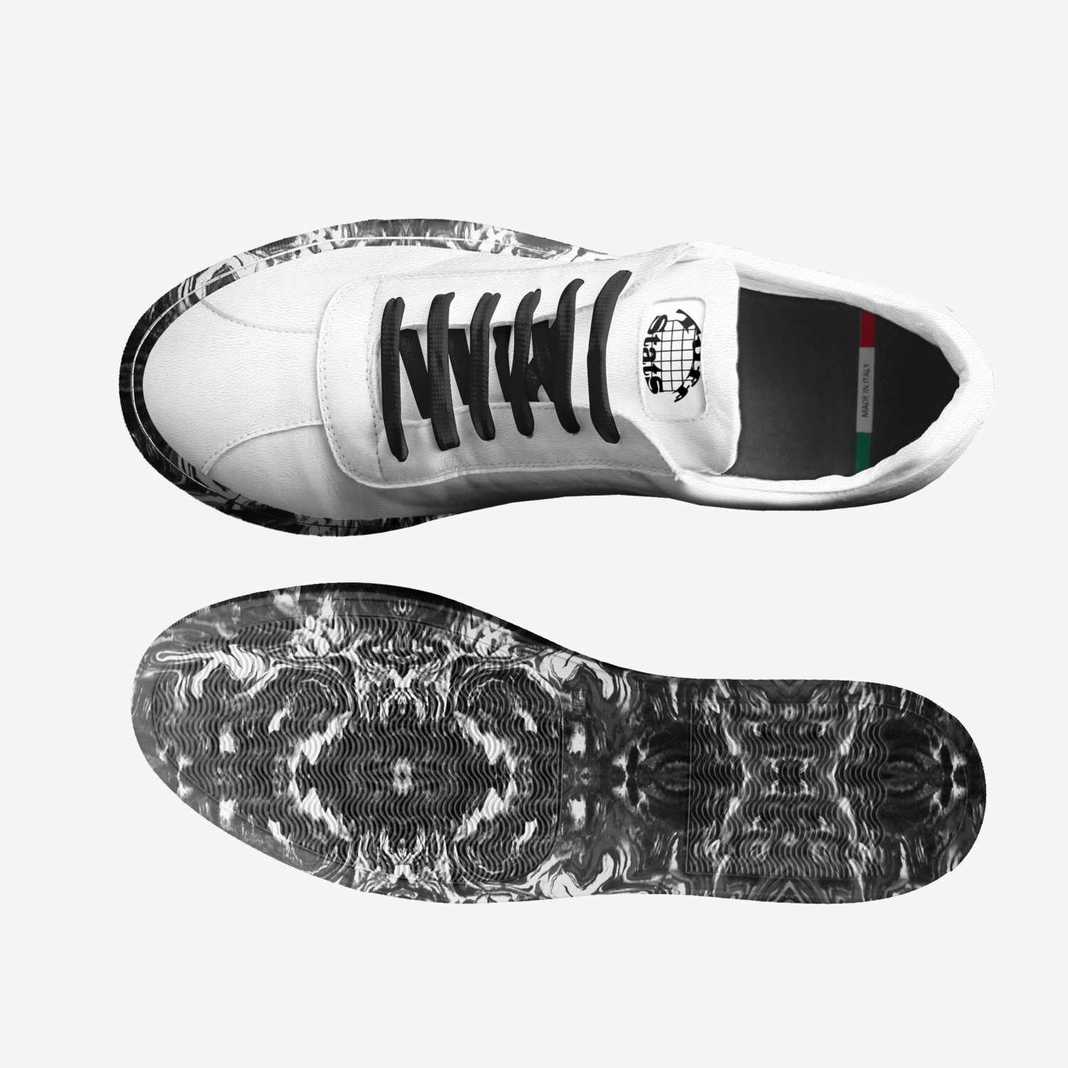 TuffStats custom made classic skaters TuffStats artisan made in Italy shoes by Patrick Collins