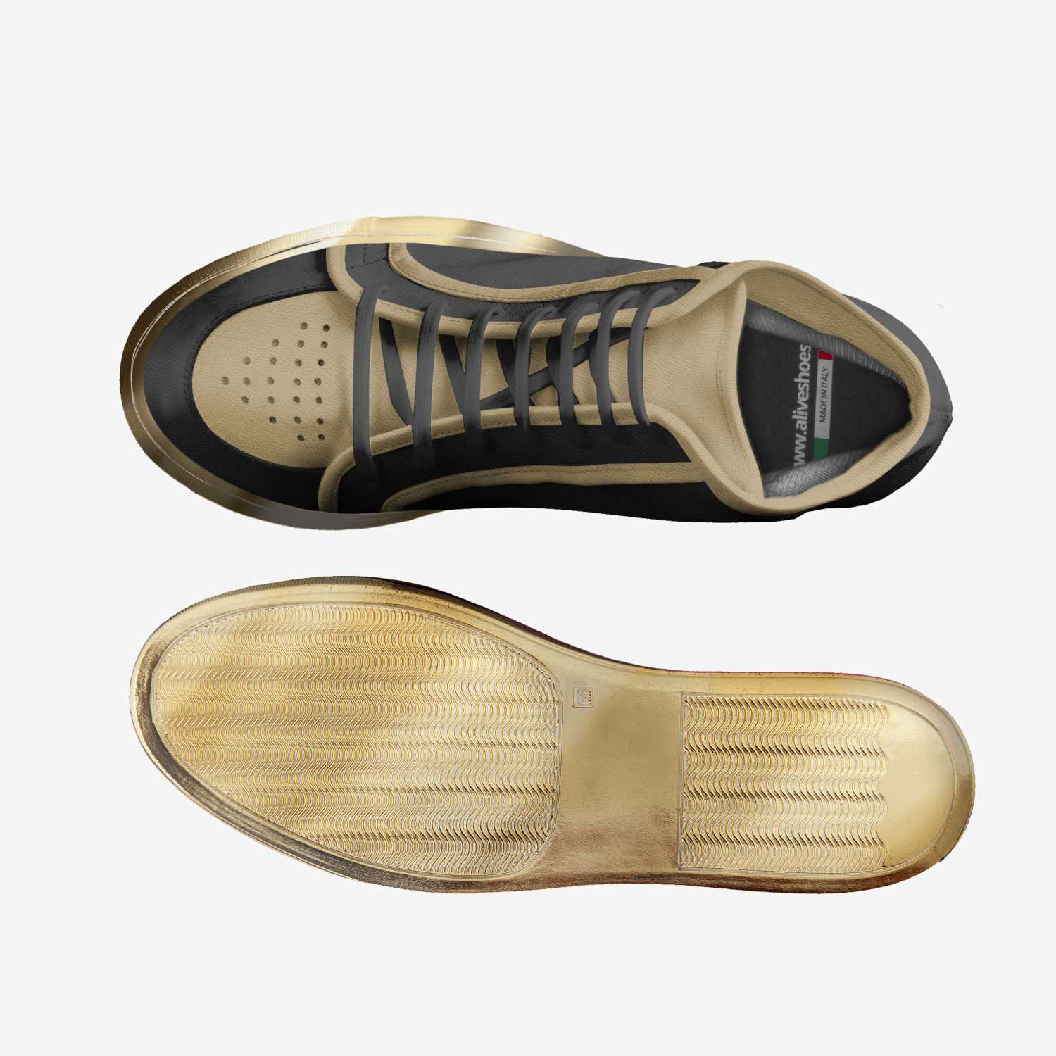 Ucf custom made classic skaters Ucf artisan made in Italy shoes by Kaleb Aymond