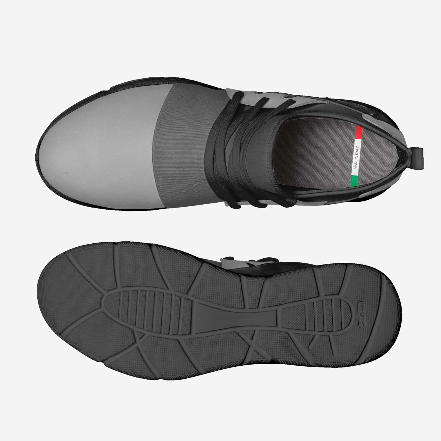 V-1 "Asphalt" artisan made in Italy shoes by King David Smith Ii