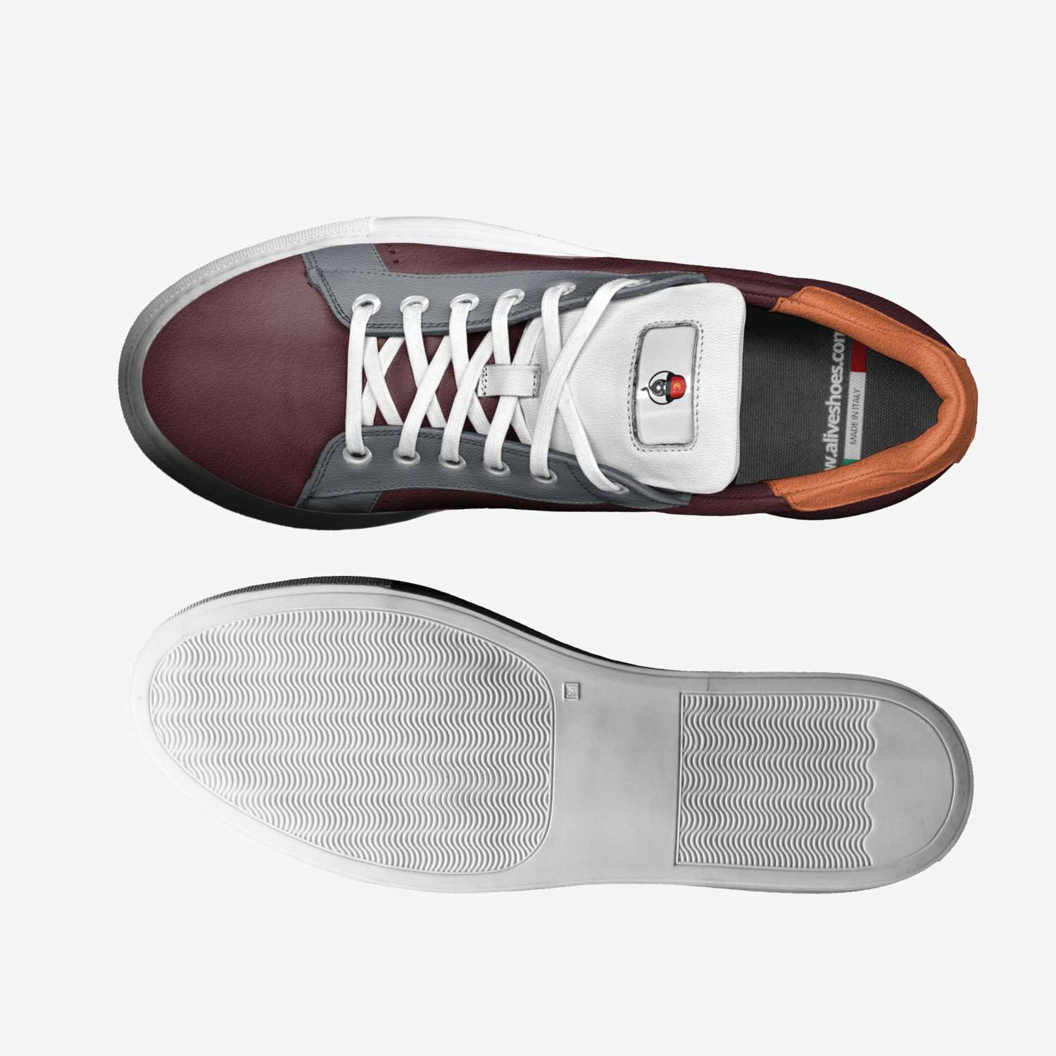 Valencia custom made classic skaters Valencia artisan made in Italy shoes by Bam Valencia