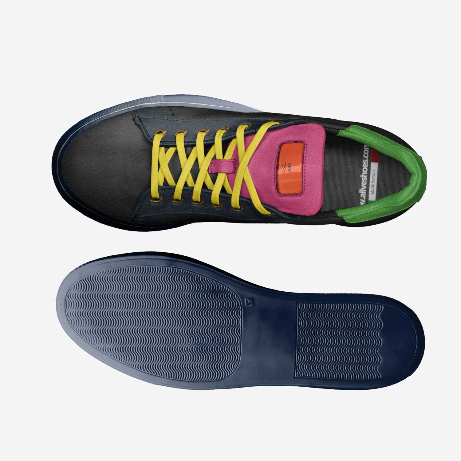 vert artisan made in Italy shoes by Mega Vharm