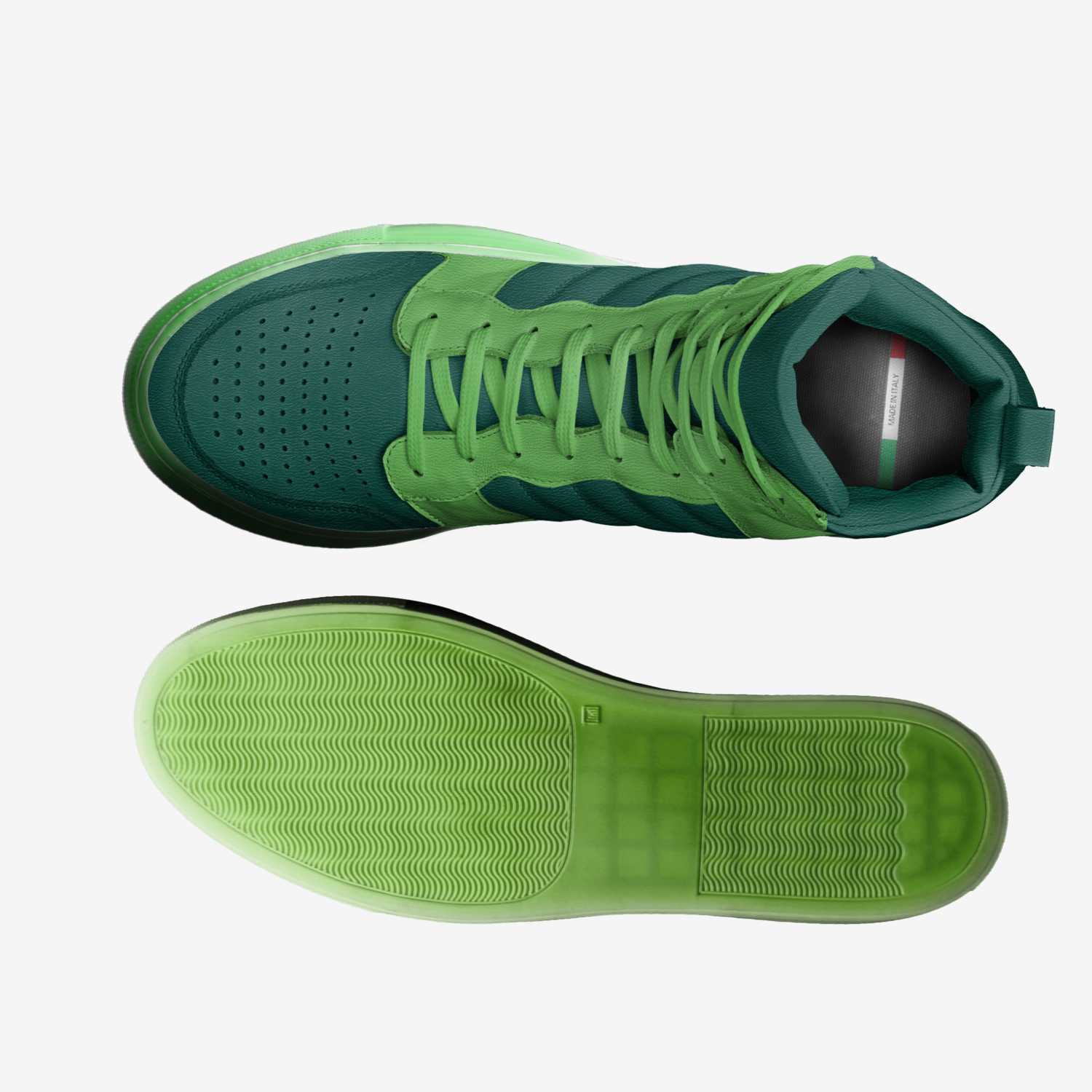vics green style custom made classic skaters vics green style artisan made in Italy shoes by Brayden Murphy