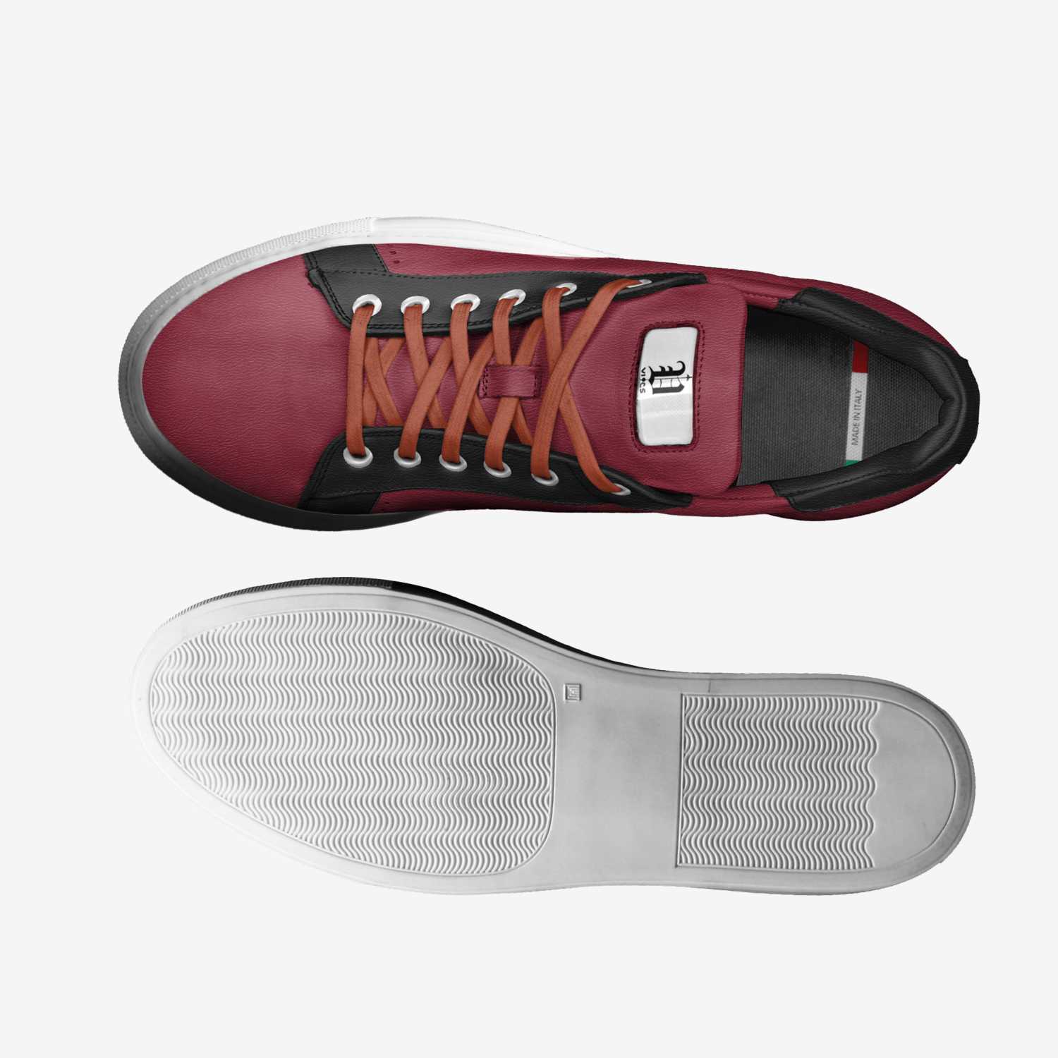 Vics maroon 2 artisan made in Italy shoes by Brayden Murphy