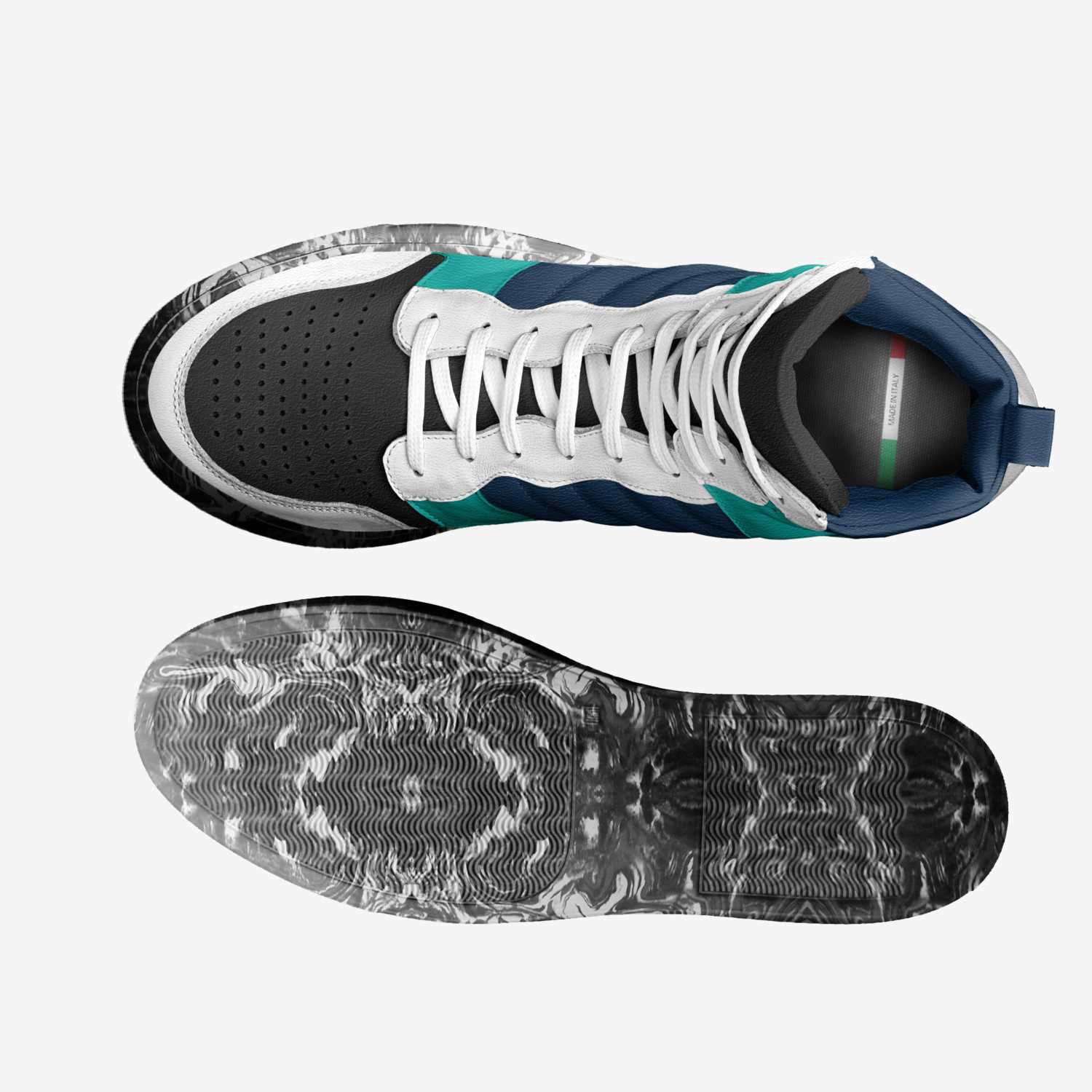 wavy ones custom made classic skaters wavy ones artisan made in Italy shoes by Jakobe Ryan Valadez Hernandez