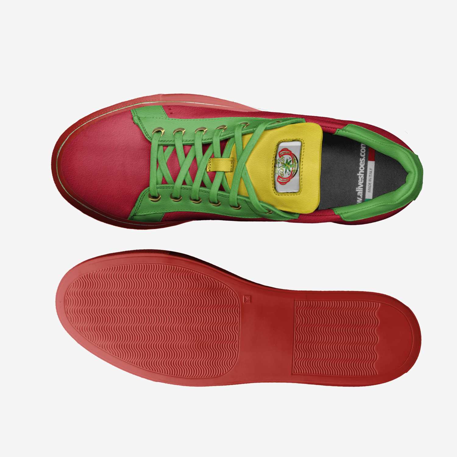Weed & Hip Hop custom made classic skaters Weed & Hip Hop artisan made in Italy shoes by Teddrion Raymone Flowers