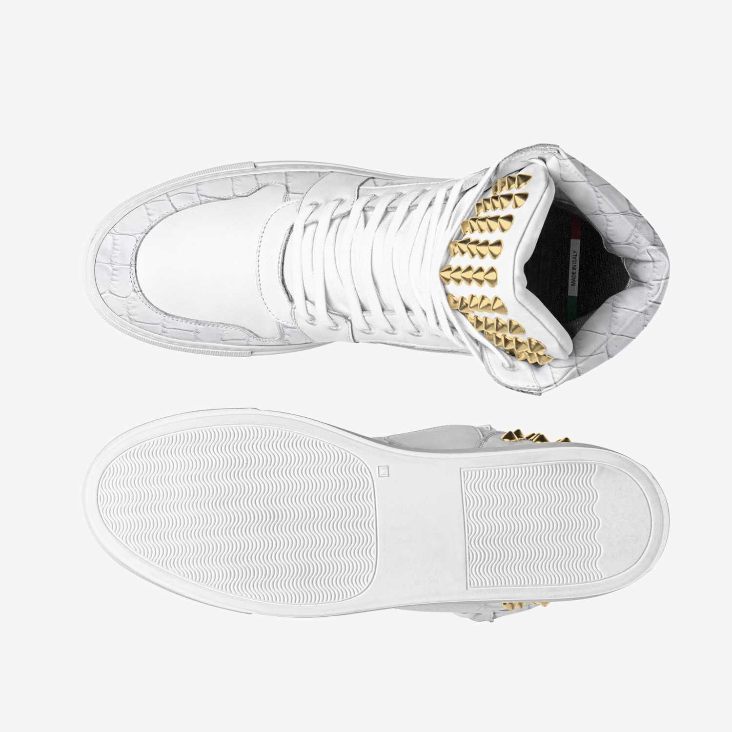 WHITE PHANTOM artisan made in Italy shoes by C&g Coben&gio