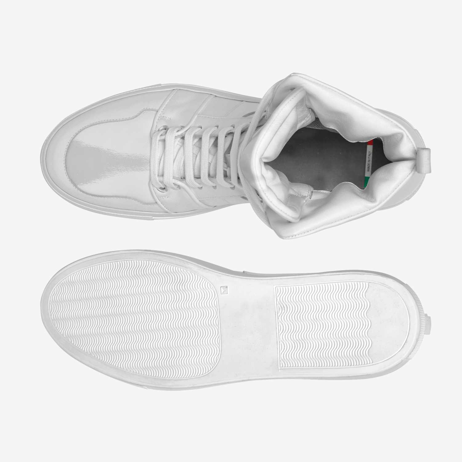 White Smoke  artisan made in Italy shoes by Di Ser Piero