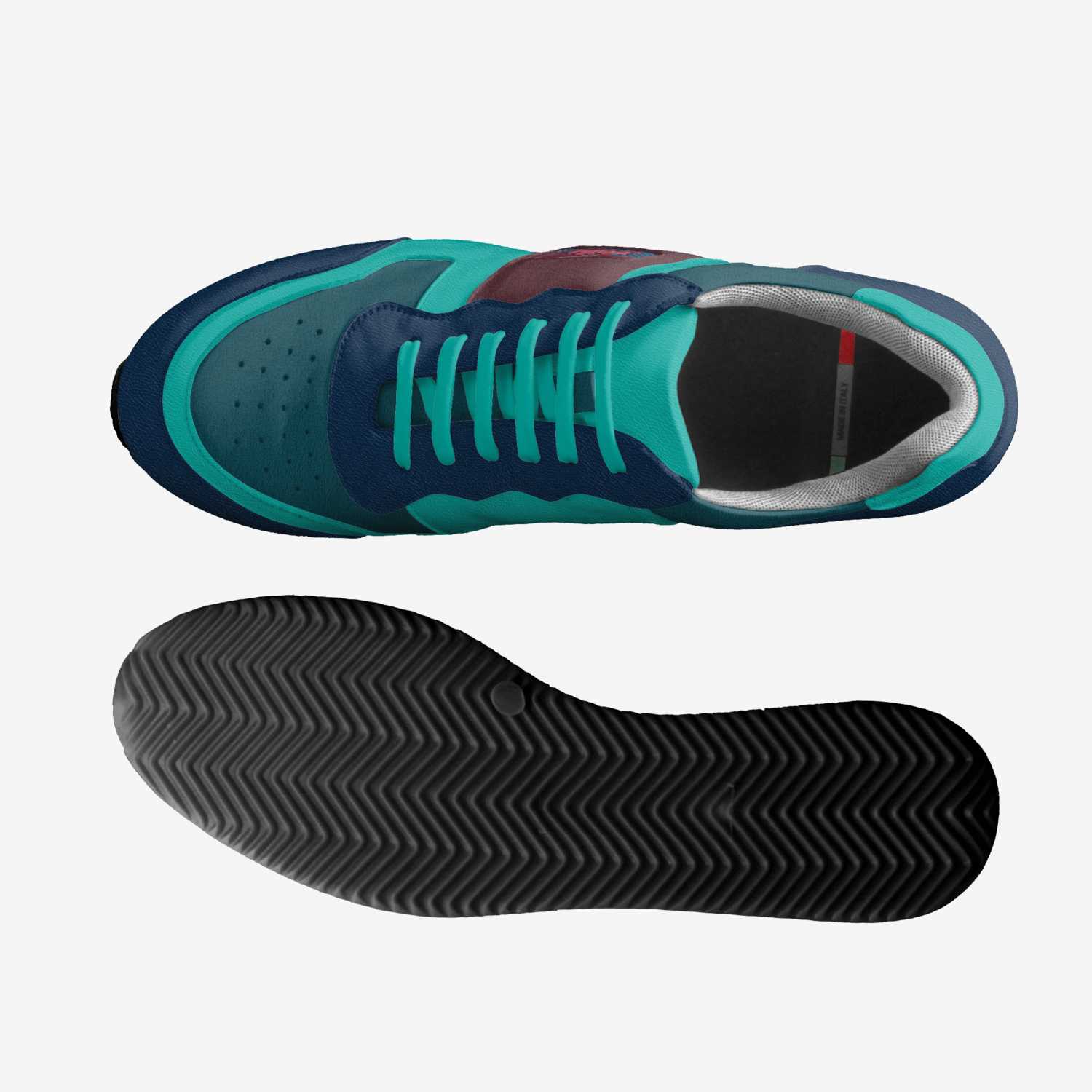 Wild Berry custom made classic skaters Wild Berry artisan made in Italy shoes by Craig David