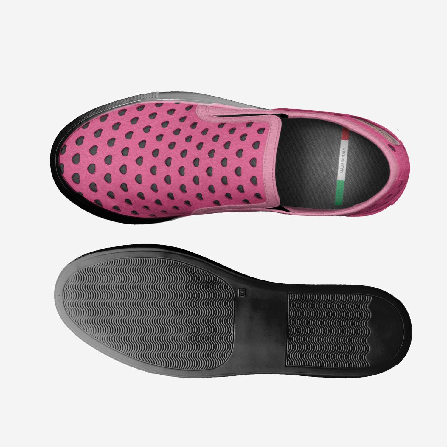 Wo Ai Ni Pink artisan made in Italy shoes by Aomoji Kei