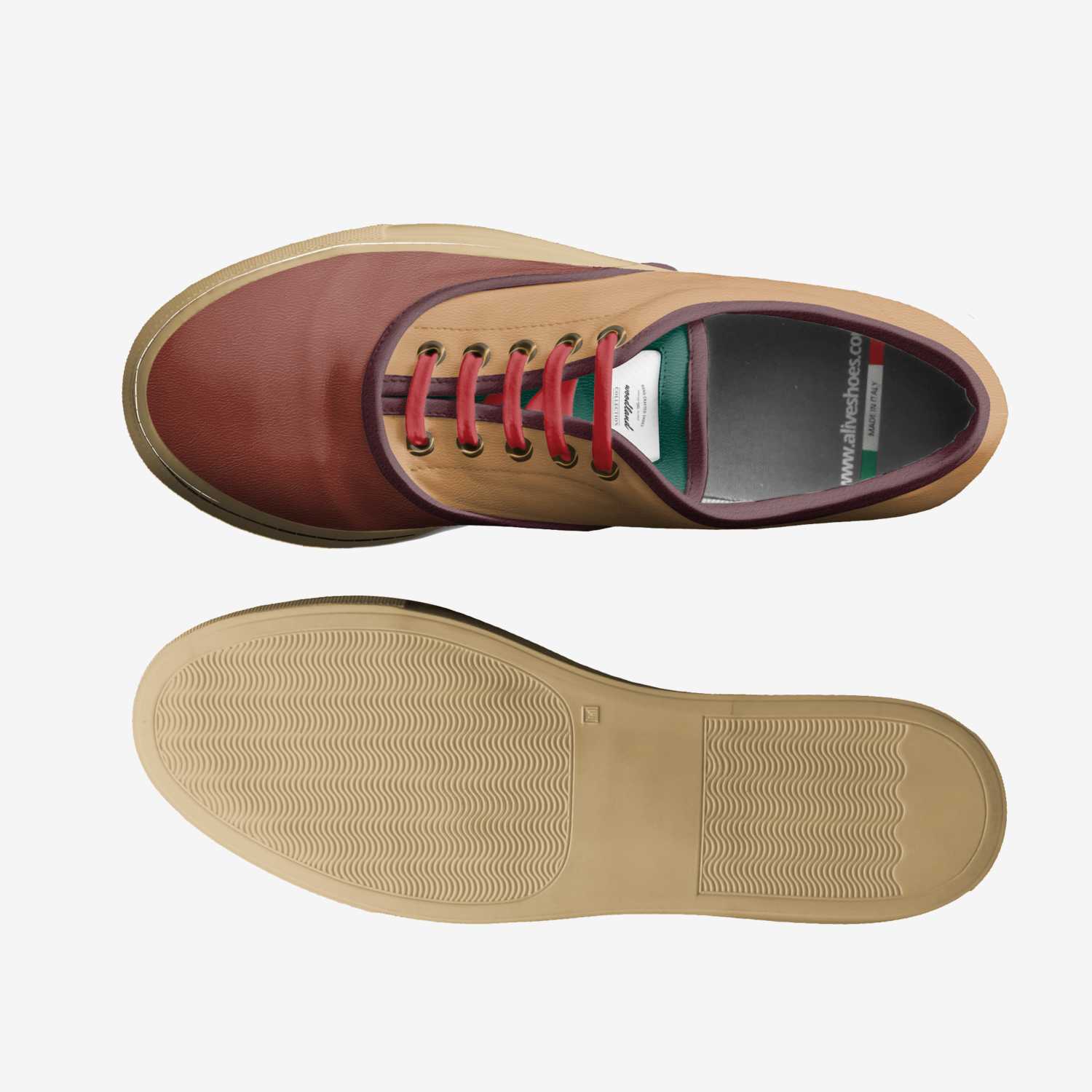 woodland custom made classic skaters woodland artisan made in Italy shoes by Ca Tarun Chandna