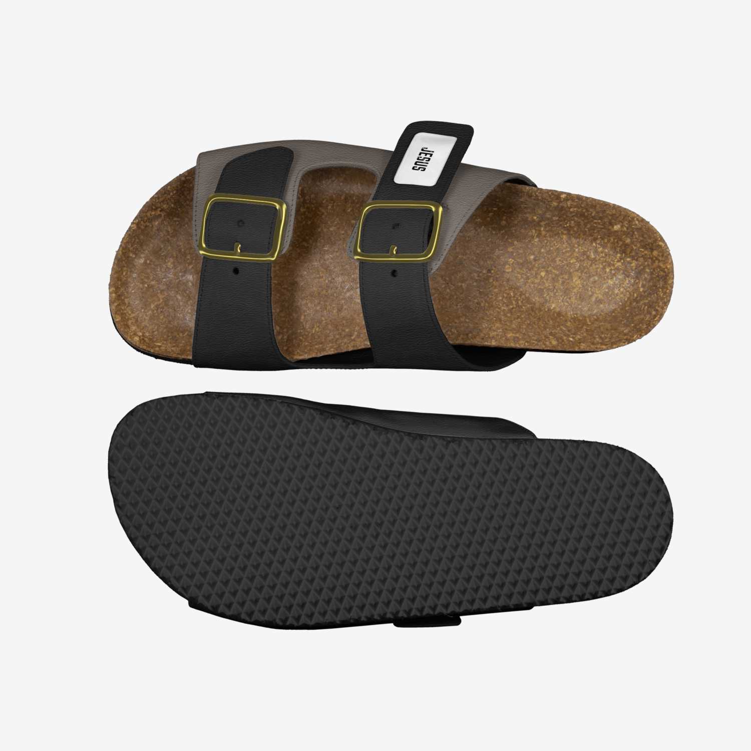 WW Jesus Sandals custom made classic skaters WW Jesus Sandals artisan made in Italy shoes by David