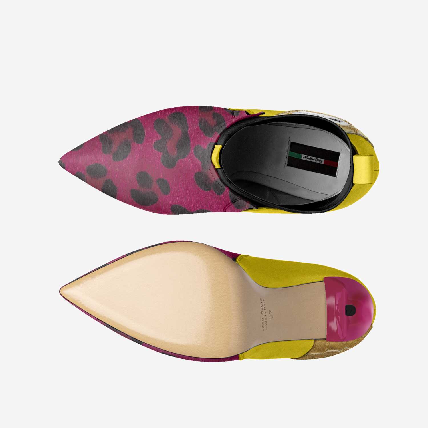 YBP Brand Ladies custom made classic skaters YBP Brand Ladies artisan made in Italy shoes by Collin Gibson