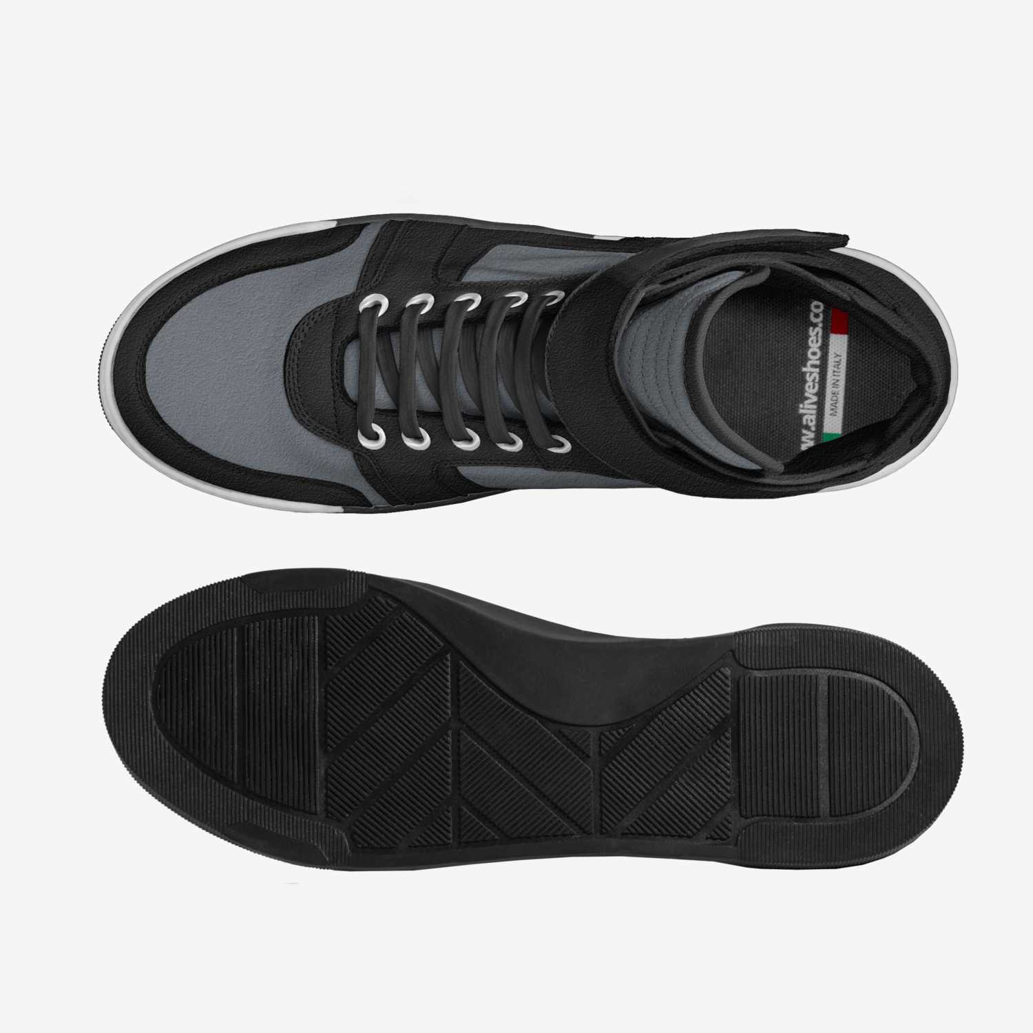 ynw custom made classic skaters ynw artisan made in Italy shoes by Von F'N Shottas