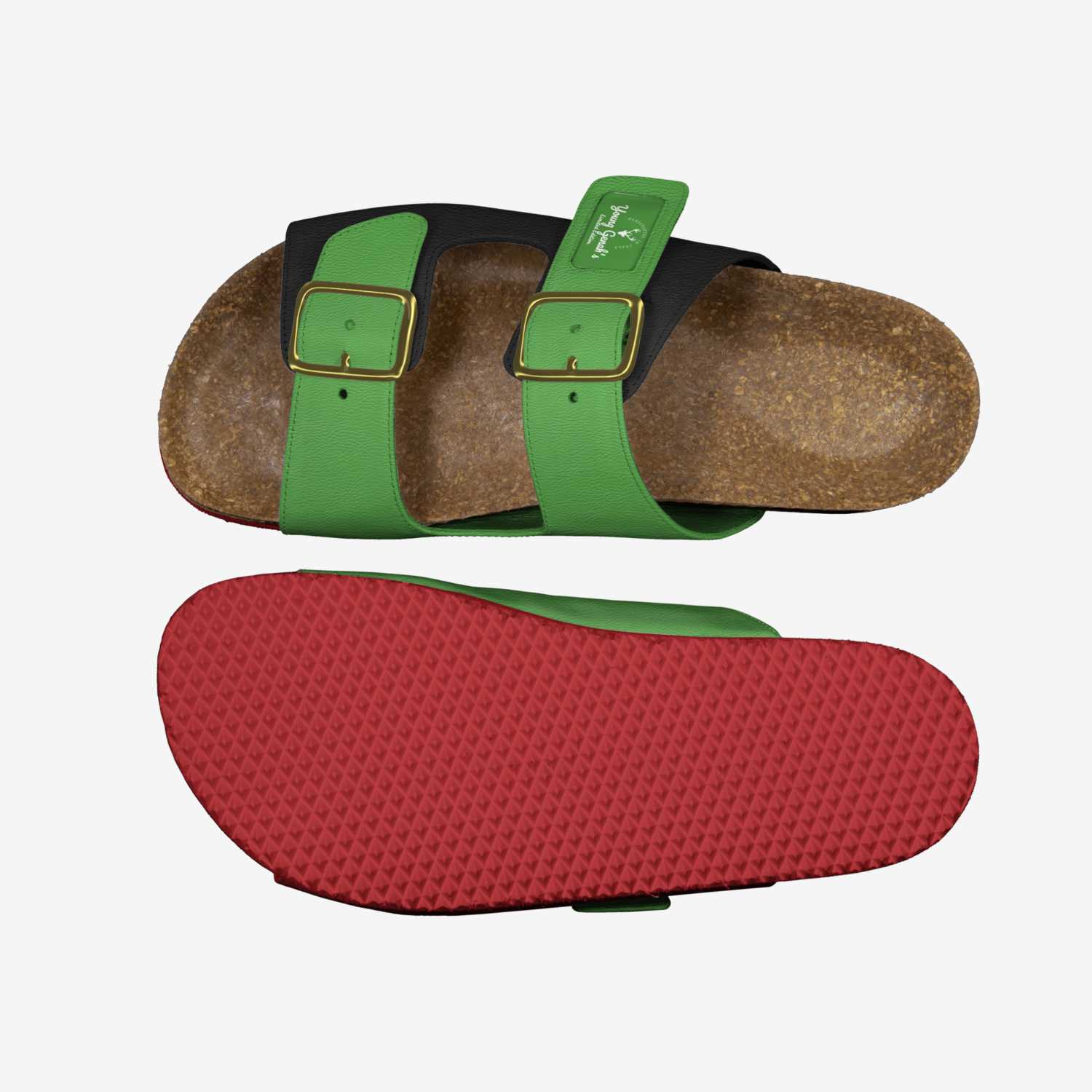 Young Genah's custom made classic skaters Young Genah's artisan made in Italy shoes by Krishain Allen