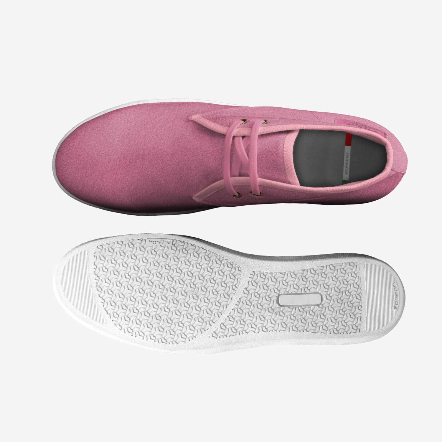 Young Genah's custom made classic skaters Young Genah's artisan made in Italy shoes by Krishain Allen