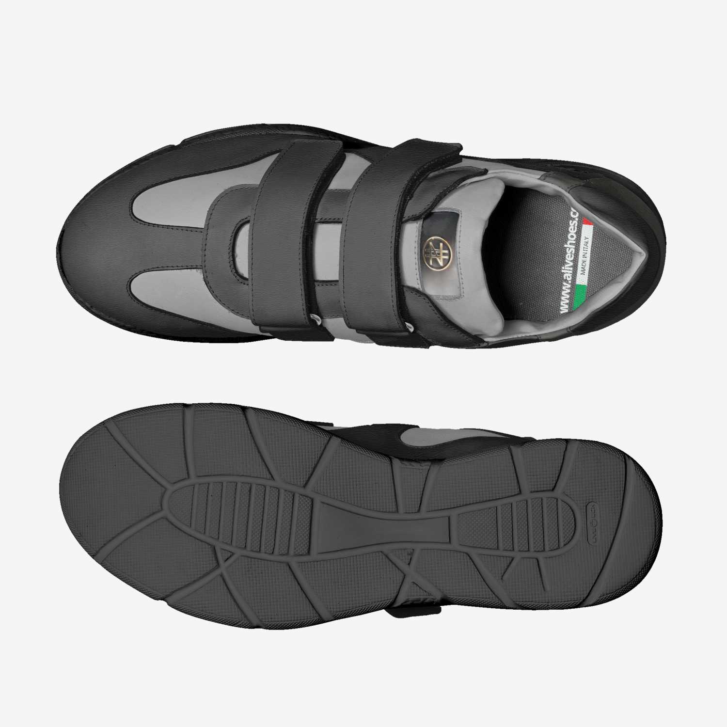 Z6 custom made classic skaters Z6 artisan made in Italy shoes by Kallai Brown