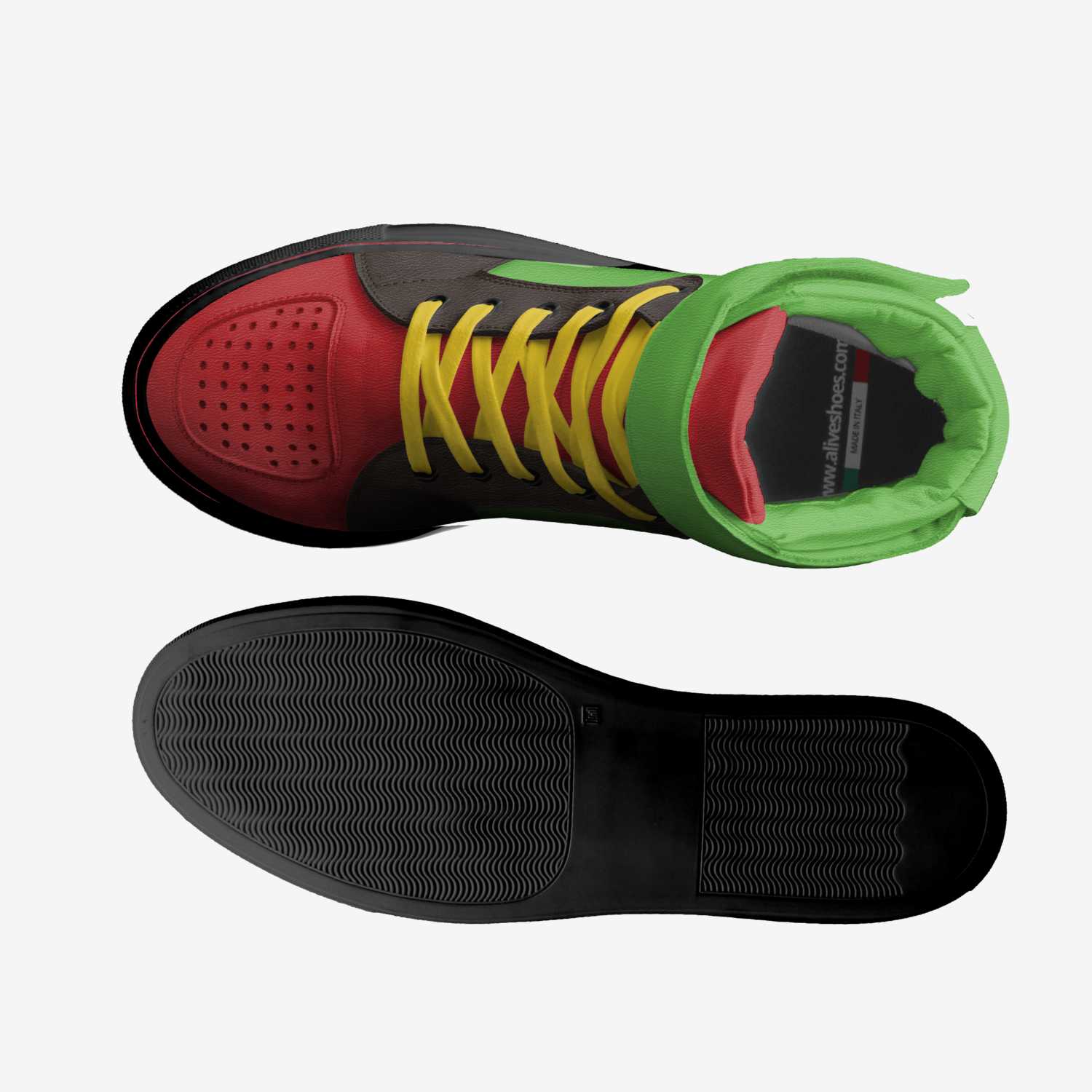 Zulu Warrior Wear custom made classic skaters Zulu Warrior Wear artisan made in Italy shoes by John H. Harris, Jr.