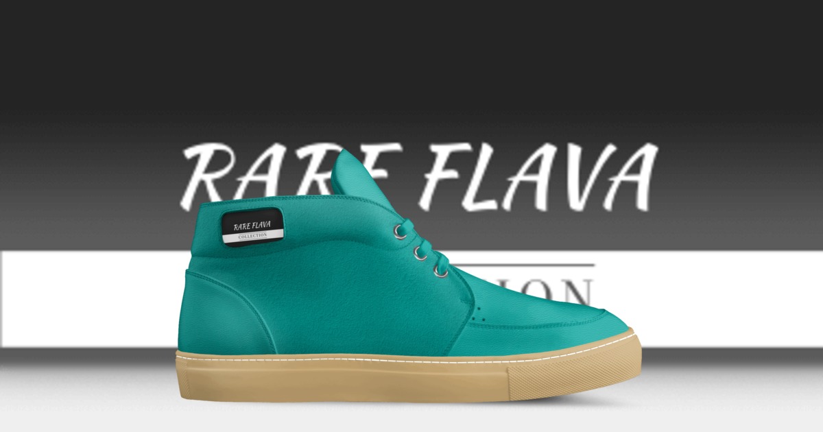 RARE FLAVA | A Custom Shoe concept by Lyrell Barfield