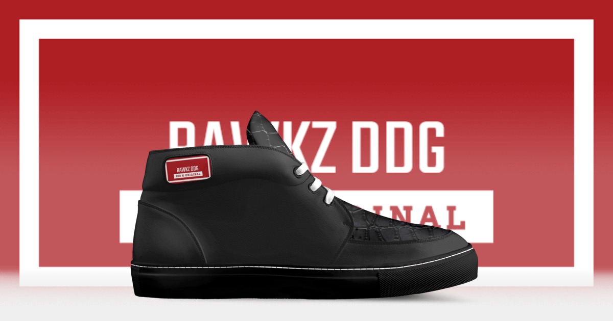 RAWKZ DDG | A Custom Shoe concept by Sharon Cooper-jones