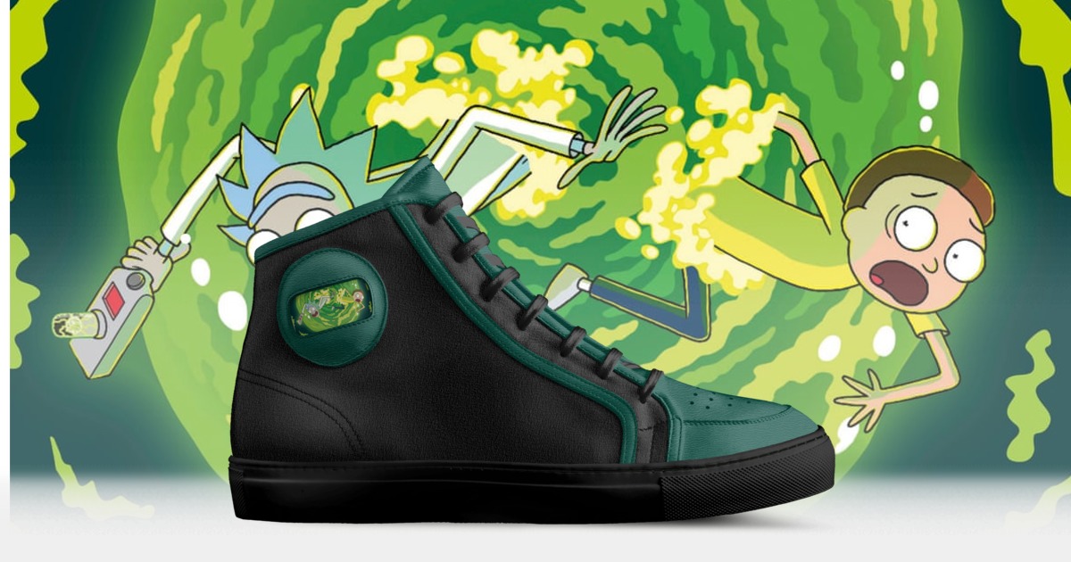 Rick And Morty | A Custom Shoe concept by İrem Özmen