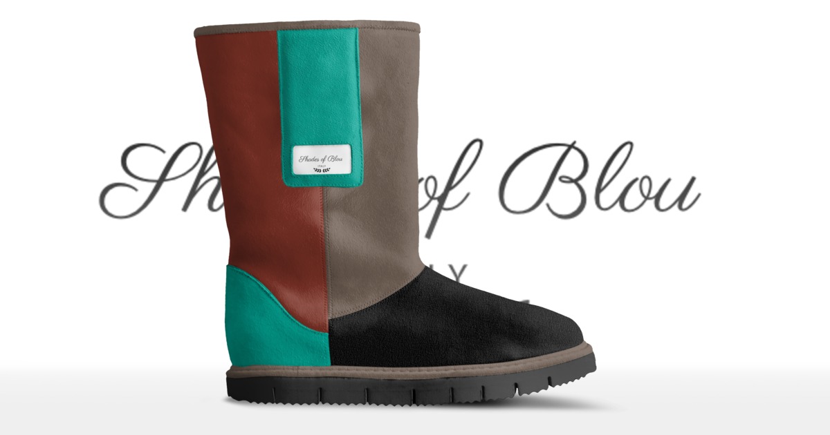 Shades of Blou | A Custom Shoe concept by Blou D.harrison