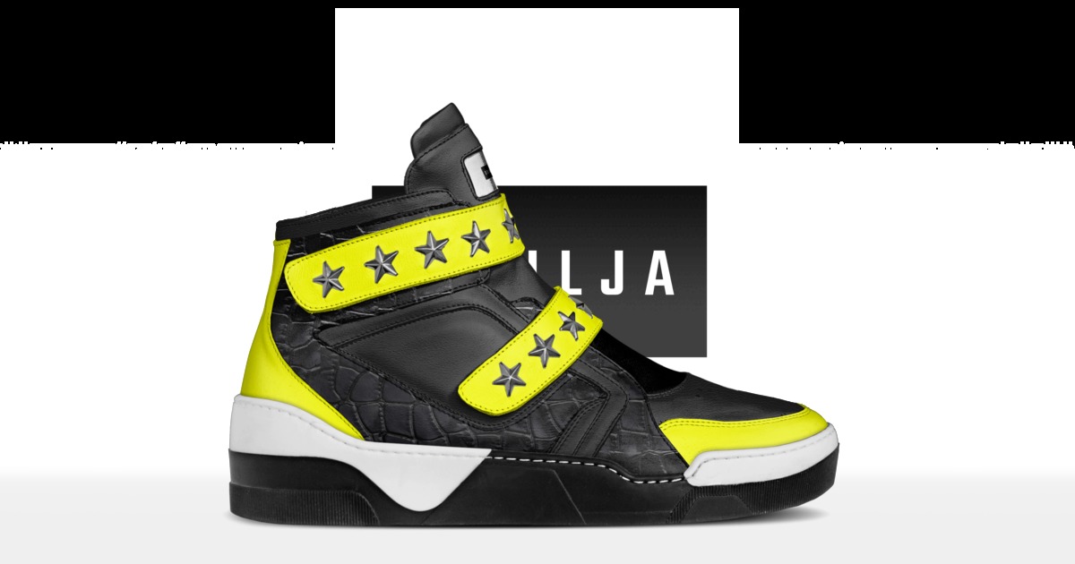 YELLO / TOKYO BLACK DOUBLE SNEAKER LONG BOOTS